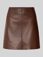 Spódnice - Spódnica ołówkowa ze skóry jagnięcej model ‘LIDDLE’ - miniaturka - grafika 1