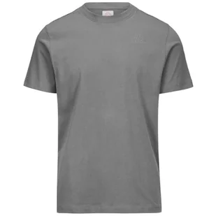 Kappa Cafers Slim Tee Wygodna i stylowa koszulka techniczna kolor szary Md Steel i Grey Dk, rozmiar 16Y - Koszulki męskie - miniaturka - grafika 1