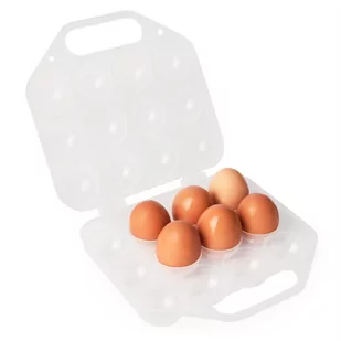 Pojemnik na 12 jajek PLASTIC FORTE - Pojemniki kuchenne - miniaturka - grafika 1