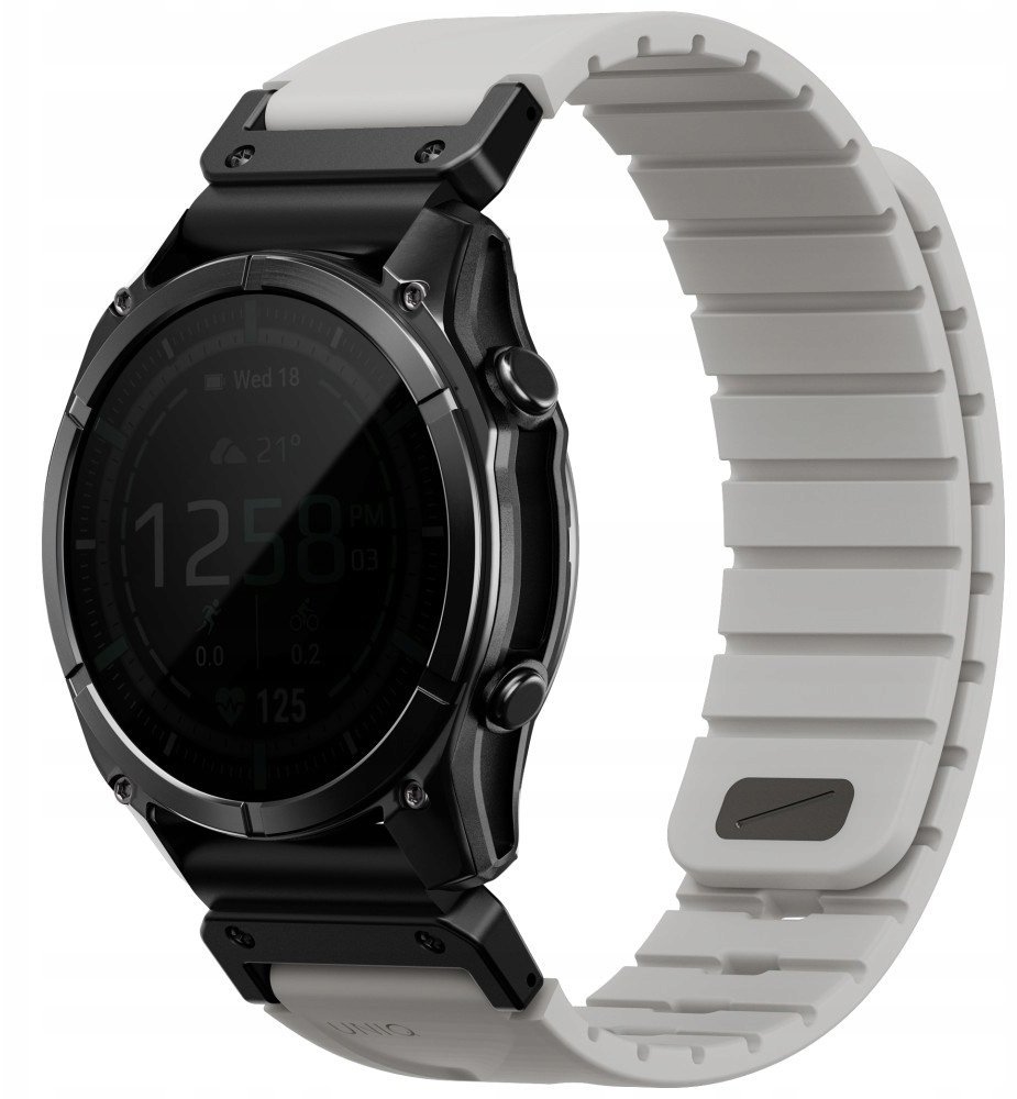 Uniq Pasek UNIQ Fluo do Garmin 22mm szary