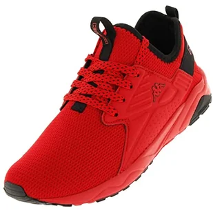 Kappa Unisex San Puerto Lace Jr Low-top, czerwony czarmy, 39 EU - Koszulki i topy damskie - miniaturka - grafika 1