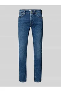 Jeansy o kroju slim fit z 5 kieszeniami model WARP - Only & Sons - Spodnie męskie - miniaturka - grafika 1