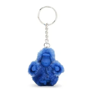 Kipling MONKEYCLIP XS Mały Brelok Małpy, Havana Blue Niebieska - Torebki damskie - miniaturka - grafika 1