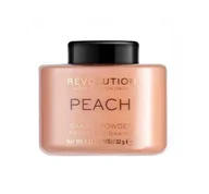 Pudry do twarzy - Makeup Revolution Baking sypki odcień Peach 32 g - miniaturka - grafika 1