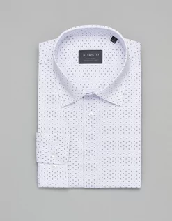 Koszule męskie - koszula calimera 00365 długi rękaw biały classic fit - grafika 1