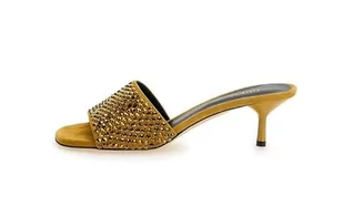 Guess EUGY, Sandały Damskie, Gold, 41 EU, Złoty, 41 EU - Sandały damskie - miniaturka - grafika 1
