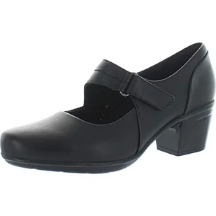 Clarks Emslie Lulin Damskie czółenka, Czarna skóra, 36 EU - Czółenka - miniaturka - grafika 1