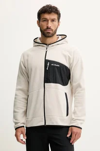 Columbia bluza Fast Trek męska kolor szary gładka 2135701 - Bluzy męskie - miniaturka - grafika 1