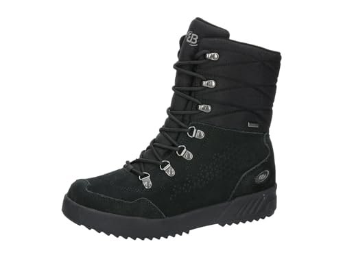 Brütting Damskie buty zimowe Svenika, czarne, rozmiar 38 EU, czarny, 38 EU