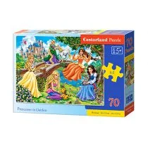 Puzzle 70 Princess in Garden CASTOR - Pozostałe książki - miniaturka - grafika 2