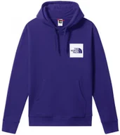 Bluzy męskie - bluza męska THE NORTH FACE FINE HOODIE Lapis Blue - miniaturka - grafika 1