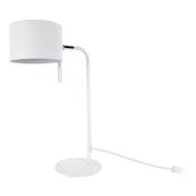 Noże stołowe - Biała lampa stołowa Leitmotiv Shell, wys. 45 cm - miniaturka - grafika 1
