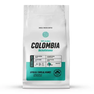 Colombia Bezkofeinowa KAWA ZIARNISTA - 500 g - Kawa - miniaturka - grafika 1