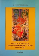 Historia świata - Polacy w dziejach Europy Środkowej i Rosji - miniaturka - grafika 1