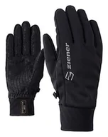 Rękawiczki - Ziener Dla dorosłych IRIOS GTX INF Multisport rękawiczki funkcyjne/outdoorowe | oddychające, wiatroszczelne, dotykowe, czarne, 9 - miniaturka - grafika 1