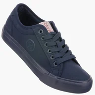 Moda i Uroda OUTLET - Buty Damskie Cross Jeans Trampki Granatowe JJ2R4051C 36 Granatowy - miniaturka - grafika 1
