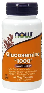 Now Foods NOW Glucosamine '1000' 60vegcaps - Witaminy i minerały - miniaturka - grafika 2