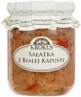 Koncentraty warzywne, przeciery - Krokus Sałatka z białej kapusty bezglutenowa 480 g - miniaturka - grafika 1