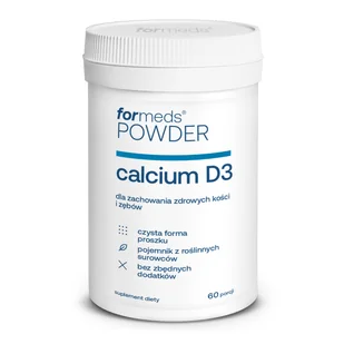 ForMeds Powder Calcium D3, 78 g - Witaminy i minerały - miniaturka - grafika 1