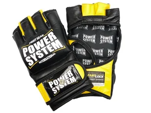 Rękawice MMA Power System  Grapplingové Rukavice Katame Evo Žluté S/M - Rękawice bokserskie - miniaturka - grafika 1