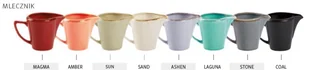 MLECZNIK AMBER 150 ml PORCELANA POMARAŃCZOWA - Mleczniki - miniaturka - grafika 5