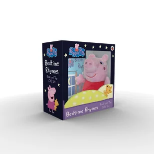 Peppa Pig: Peppa Book and plush set - Pozostałe książki - miniaturka - grafika 1
