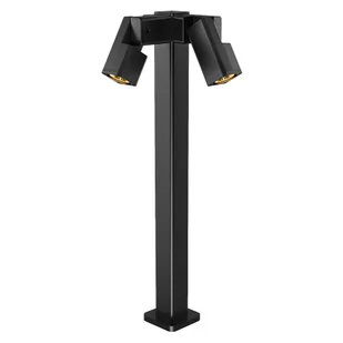 Salvia lampa ogrodowa latarnia 29x80cm czarny 2x35W GU10 IP65 - Lampy ogrodowe - miniaturka - grafika 1