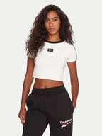 Koszulki i topy damskie - Reebok T-Shirt Laura RK25168CCW Biały Regular Fit - miniaturka - grafika 1