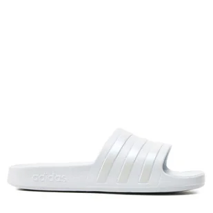 Klapki adidas adilette Aqua Slides IF0894 Niebieski - Klapki i japonki damskie - miniaturka - grafika 1
