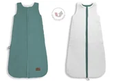 Śpiworki dla dzieci - Sleepee Dwustronny Śpiworek Muślinowy Summer Ocean Green 4-24 Miesiące 1.0 Tog - miniaturka - grafika 1