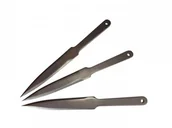 Scyzoryki - Noże do rzucania sportowego KAL22 LIDER 3szt srebrn - miniaturka - grafika 1