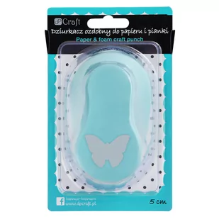Dziurkacz Ozdobny Do Papieru I Pianki 5 cm Motyl - Scrapbooking - miniaturka - grafika 1