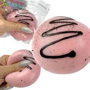 Gniotek Squishy Ciastko Pączek Mochi Fidget - Zabawki sensoryczne - miniaturka - grafika 1