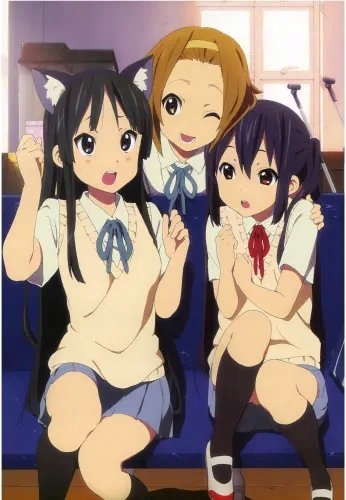 Plakat Anime Manga K-on! KON_174 A2 (custom)