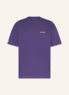 Koszulki męskie - Salomon T-Shirt Logo Rx lila - SALOMON - miniaturka - grafika 1