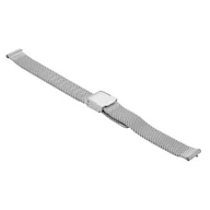 Akcesoria do zegarków - Bisset Bransoletka Mesh Srebrna BR102/24 SILVER RATY | GRATIS WYSYŁKA | GRATIS ZWROT DO  1 ROKU | 100% ORYGINAŁ!! - miniaturka - grafika 1