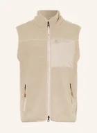 Kamizelki damskie - Knowledgecotton Apparel Kamizelka Polarowa beige - KnowledgeCotton Apparel - miniaturka - grafika 1