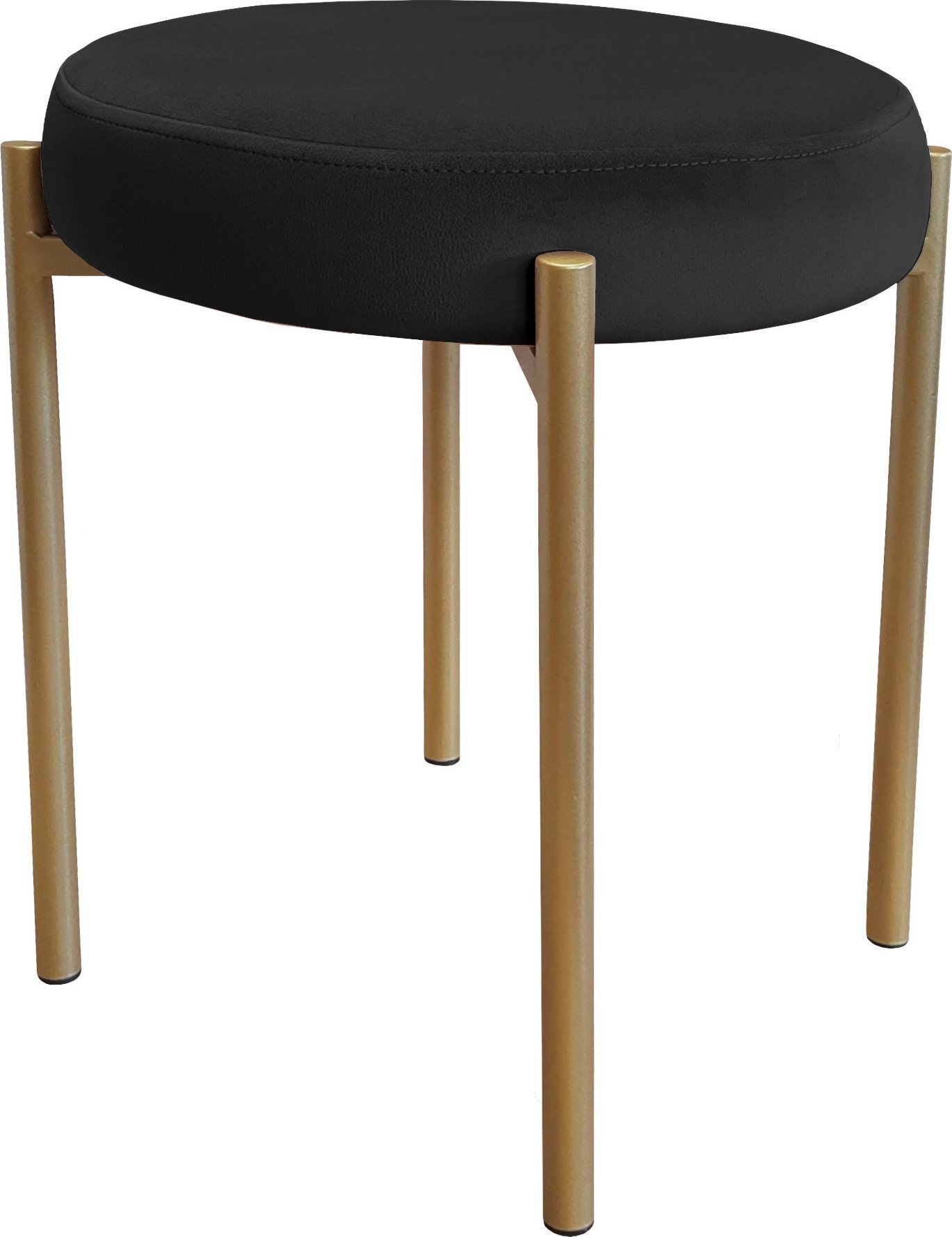 Atos TABORET DIOR STOŁEK LOFT metal podstawa złota MG19