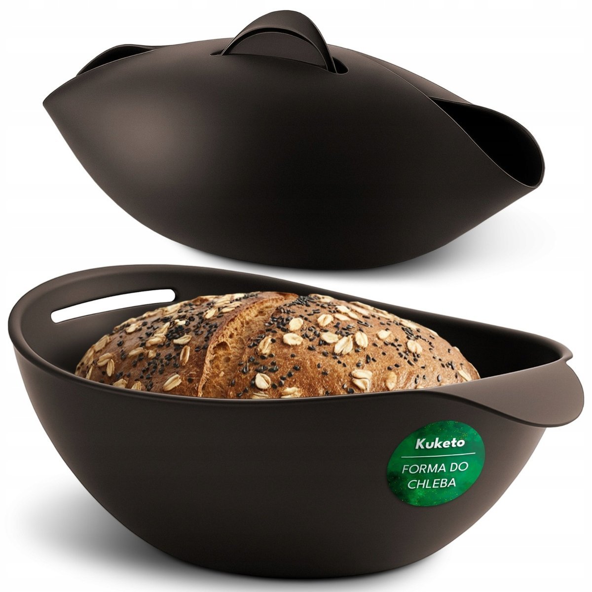 FORMA DO PIECZENIA CHLEBA WYRASTANIA BUŁEK SILIKONOWA KEKSÓWKA NON-STICK