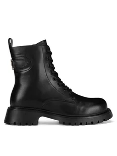 Badura Botki WFA2594-1Z Czarny - Botki damskie - miniaturka - grafika 1