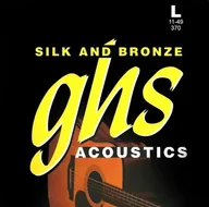 Struny gitarowe  - GHS SILK & BRONZE - zestaw strun do gitary akustycznej - 370 - regularny - 011/049 GHS370 - miniaturka - grafika 1