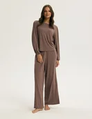 Piżamy damskie - Piżama CARMONA ZŁOCISTOBRĄZOWY L - Esotiq - miniaturka - grafika 1