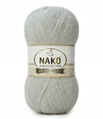 Pasmanteria - Włóczka ANGORA LUKS SIMLI 100g kolor 969 /popiel - miniaturka - grafika 1