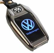 Trafika - Praktyczna Elektryczna Zapalniczka Plazmowa USB Elegancka Z Kablem MikroUSB Latarka BRELOK Do Kluczyków Samochodowych VOLKSVAGEN - miniaturka - grafika 1