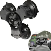 Uchwyty samochodowe do telefonów - RAM Mount Potrójna Przyssawka z Głowicą w Rozmiarze B 1" RAP-B-365-224-1U - miniaturka - grafika 1