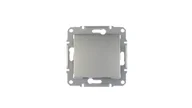 Wyłączniki światła i elektryczne - LEDart krzyżowy, Schneider Electric SEDNA SDN0500160, bez ramki, kolor aluminium - miniaturka - grafika 1