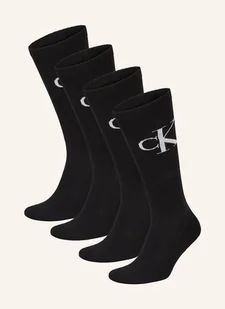 Calvin Klein Skarpety, 4 Pary schwarz - Skarpetki damskie - miniaturka - grafika 1