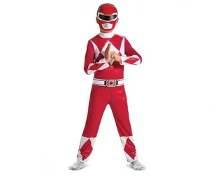 Strój Red Ranger Fancy Power Rangers rozm.S - Godan - Stroje karnawałowe - miniaturka - grafika 3