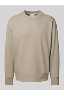 Bluzy męskie - Bluza o kroju oversized z nadrukiem z logo - CK Calvin Klein - miniaturka - grafika 1