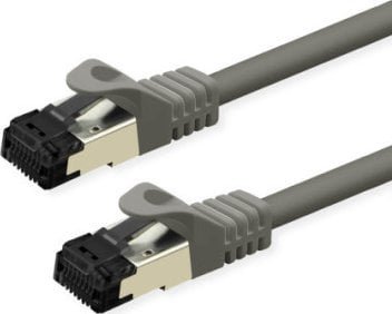 Triton Kabel krosowy VALUE S/FTP PiMF kat. 8 klasa I, LSOH, elastyczny, szary, 1 m 21.99.1801